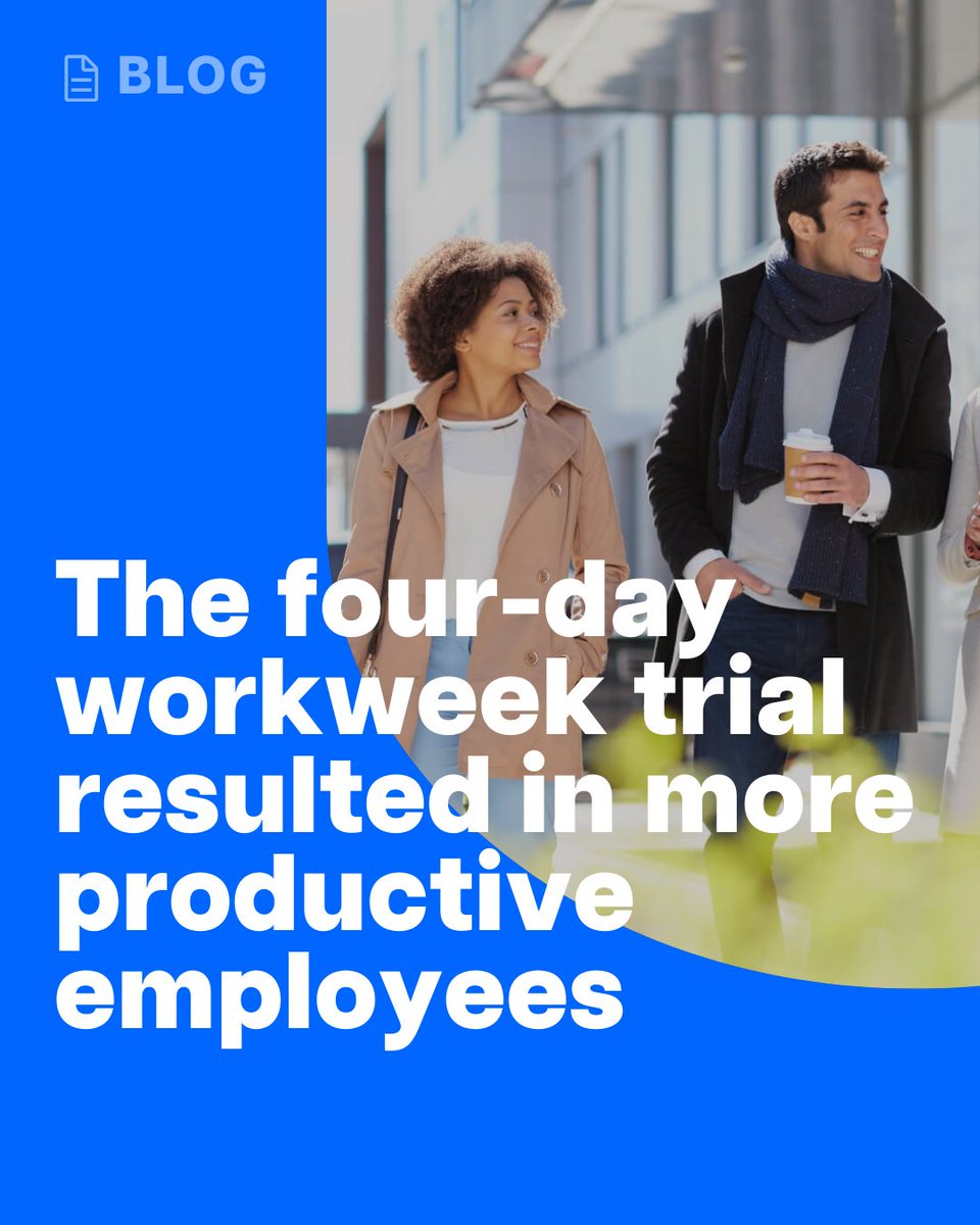ManageYourTime's tweet image. More time off, more productivity? Yes! Exos&apos;s four-day workweek trial shows promising results. Read all about it in our latest blog post! hubs.ly/Q02trcDj0 #FourDayWorkweek #Productivity