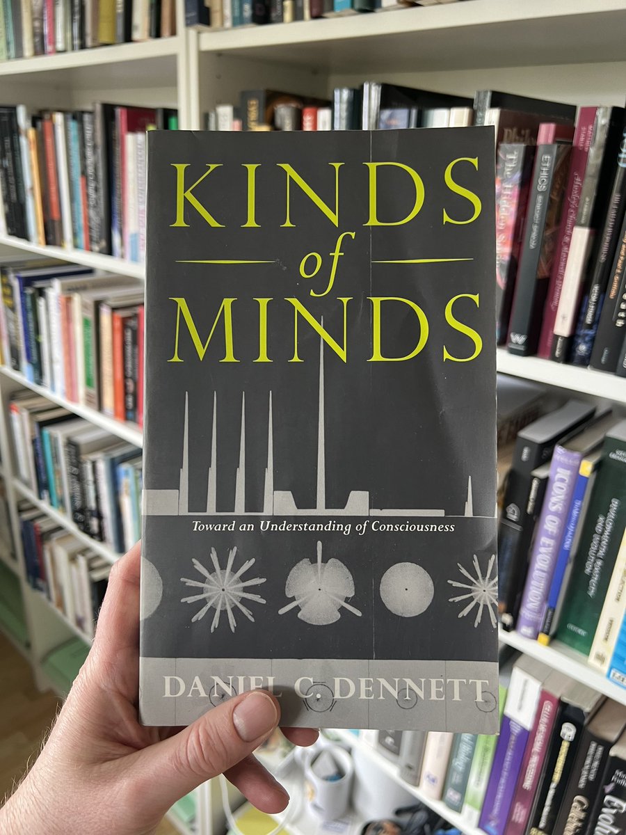 Found this secondhand and couldn't resist the temptation. Has anyone else started reading some Dennett? 📚