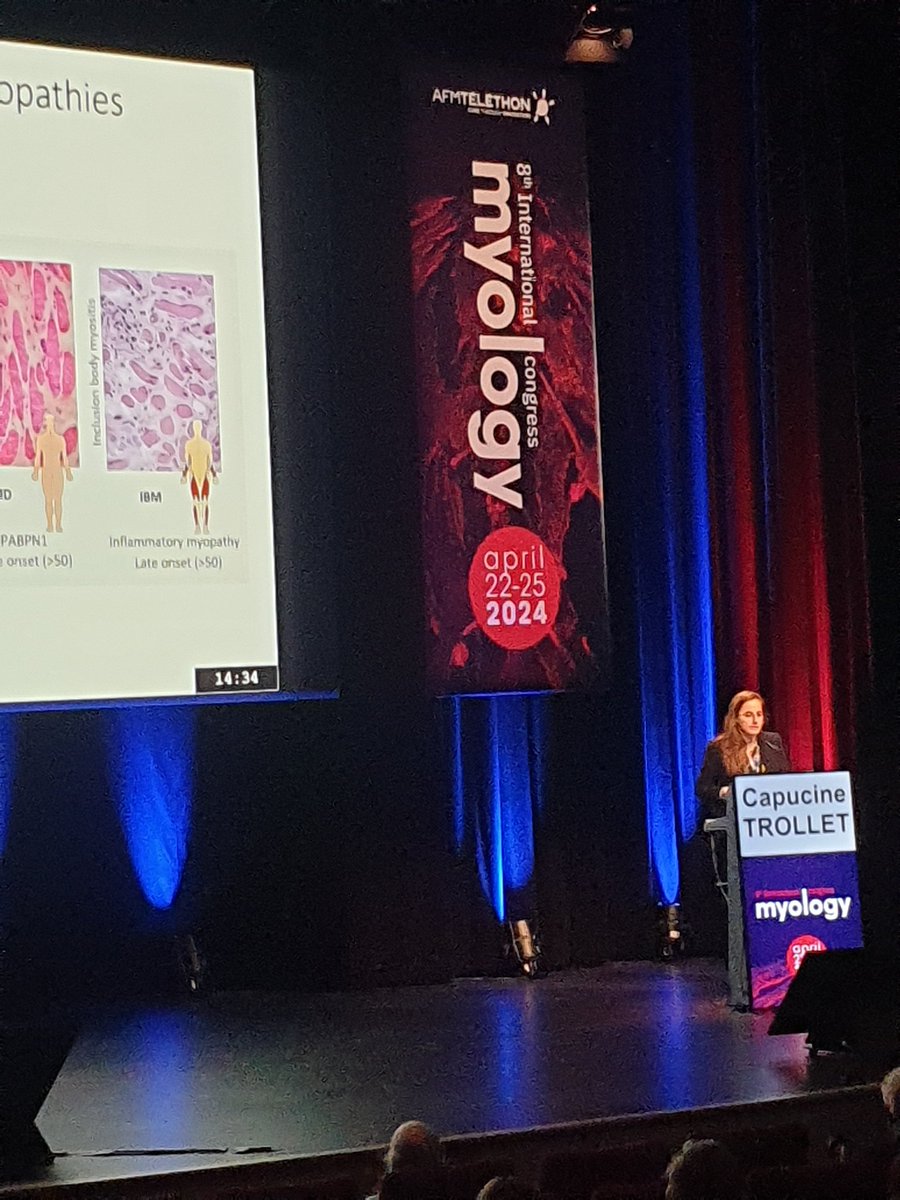 Inst_Myologie's tweet photo. #Myology2024 Great session this morning on Muscle fibrosis at @Myology2024 chaired by @GilButlerBrowne with a nice talk by @CapucineTrollet: "Cellular actors and ECM components of human fibrosis in myopathies".
#research #muscle #fibrosis
@researchmyology @Telethon_France https://t.co/1plAVzIX44