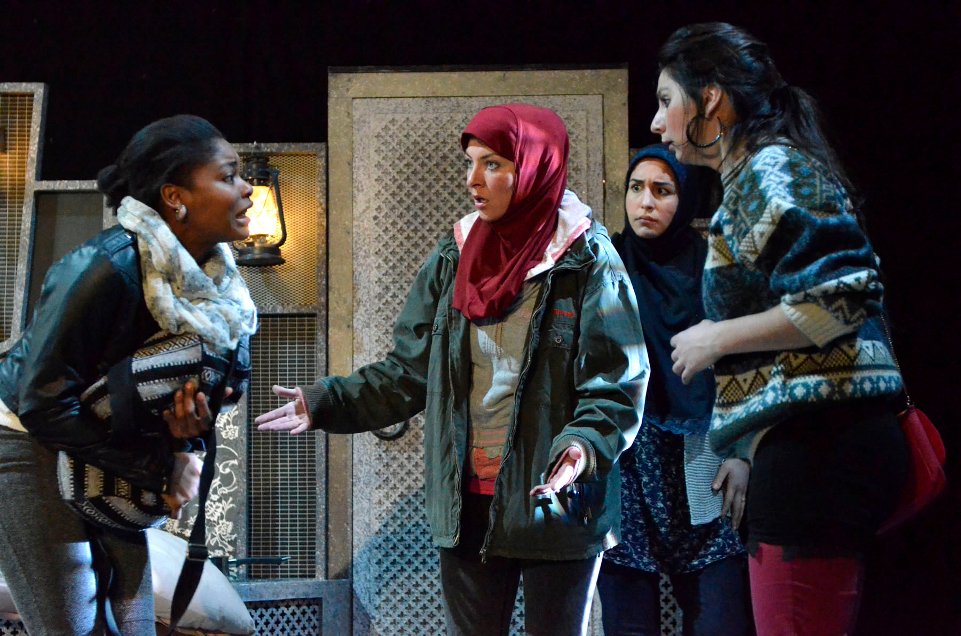 #25Years Today, we're looking back on The Space Between Us which toured in 2013. It was co-created with young Slovak/Roma & Czech/Roma women; women refused asylum and facing the daily threat of deportation, plus Travellers from Teesside and Arabic women living in Newcastle.