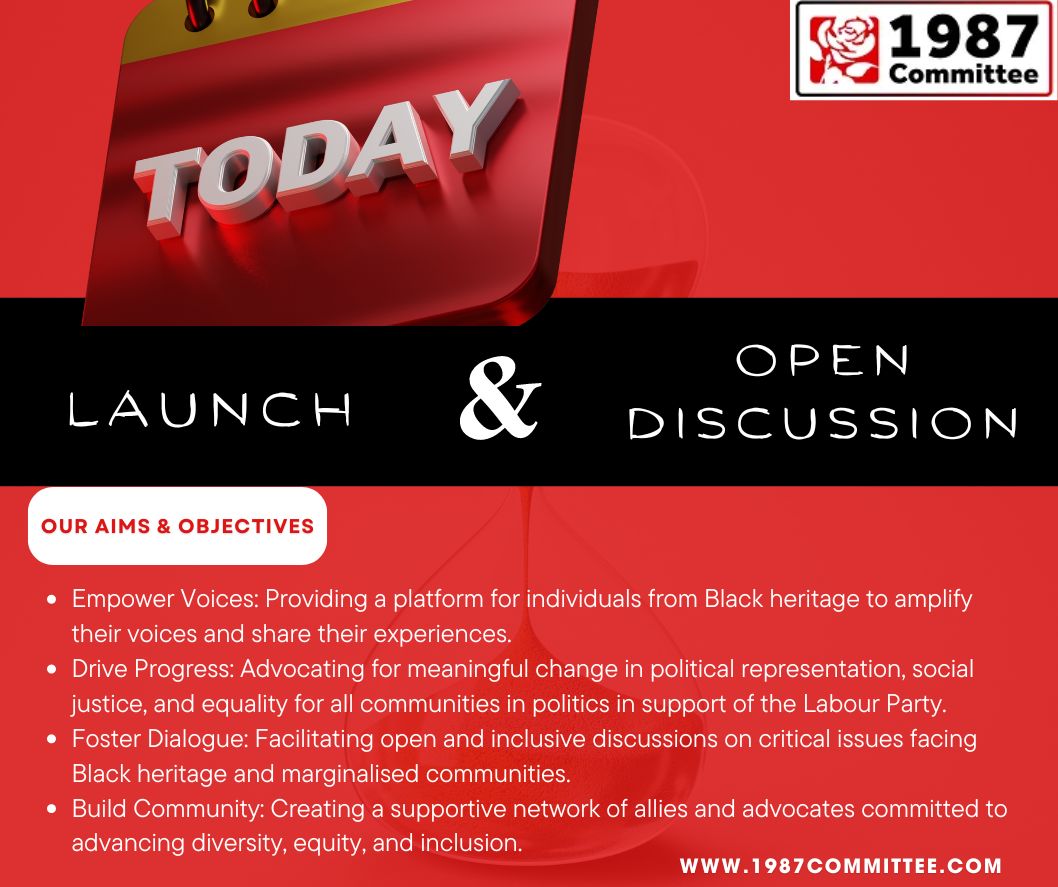 🎉 Exciting News! 🎉 Today's the day of our highly anticipated launch and open discussion. We're thrilled to announce that the event is FULLY BOOKED to capacity! 🌟 Thank you to everyone for your overwhelming support in achieving this milestone! #1987CommitteeLaunch