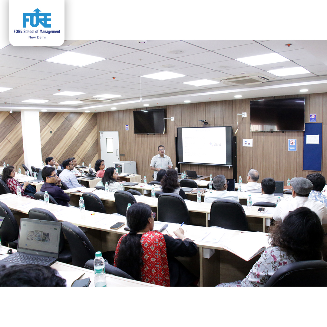 FORE_Delhi's tweet photo. Led by Prof. Tarun Kumar Singhal, the workshop aimed to unleash the potential of prompt engineering by providing expert insights and guidance.
#FORESchoolOfManagement #Workshop #PromptEngineering #BSchool #FOREmulaforsuccess #FOREverconnected #FOREverEvolving #reFOREmingResearch https://t.co/yYi1svHjOS