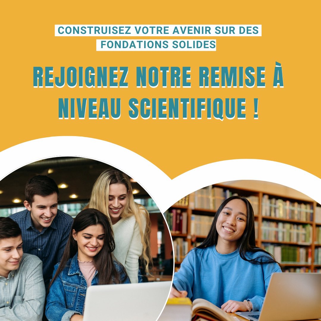 BeSMART-edu (@besmartedu) on Twitter photo 🌟 Vous cherchez à renforcer vos bases scientifiques pour atteindre de nouveaux sommets académiques ? Ne cherchez pas plus loin ! 🚀
Rejoignez <a href="/BesmartEdu/">BeSMART-edu</a> dès aujourd'hui et donnez un nouvel élan à votre parcours scientifique.🧑🔬
Lien en bio 🌐 🌟 Vous cherchez à renforcer vos bases scientifiques pour atteindre de nouveaux sommets académiques ? Ne cherchez pas plus loin ! 🚀
Rejoignez <a href="/BesmartEdu/">BeSMART-edu</a> dès aujourd'hui et donnez un nouvel élan à votre parcours scientifique.🧑🔬
Lien en bio 🌐