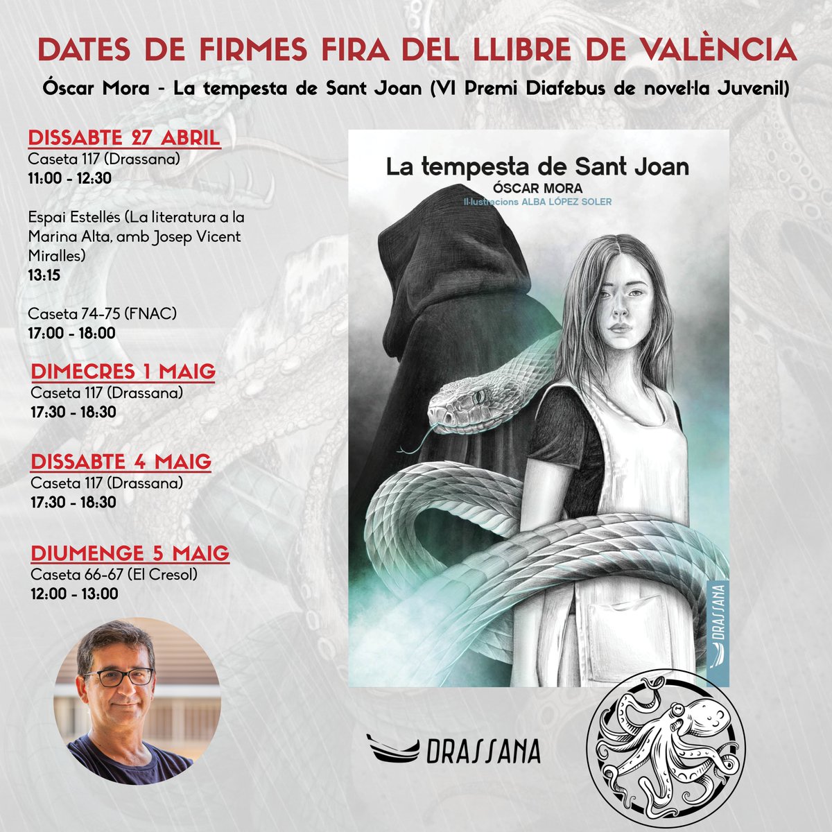 Dies i horari de firmes a la <a href="/firallibrevlc/">Fira del Llibre de València</a>: