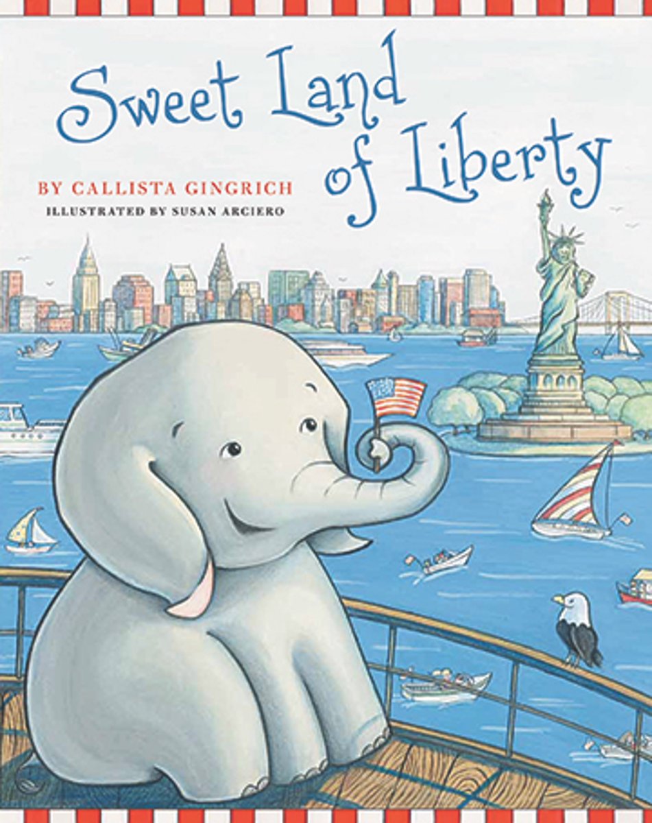 Take a guided tour through American history with Ellis the Elephant in “Sweet Land of Liberty!” gingrich360.com/product/sweet-…