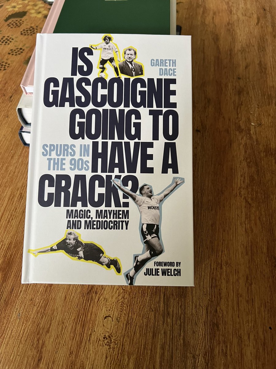 Thrilled to have got this and honoured to have made a small contribution to what’s going to be an essential part of the Spurs canon @GarethDace