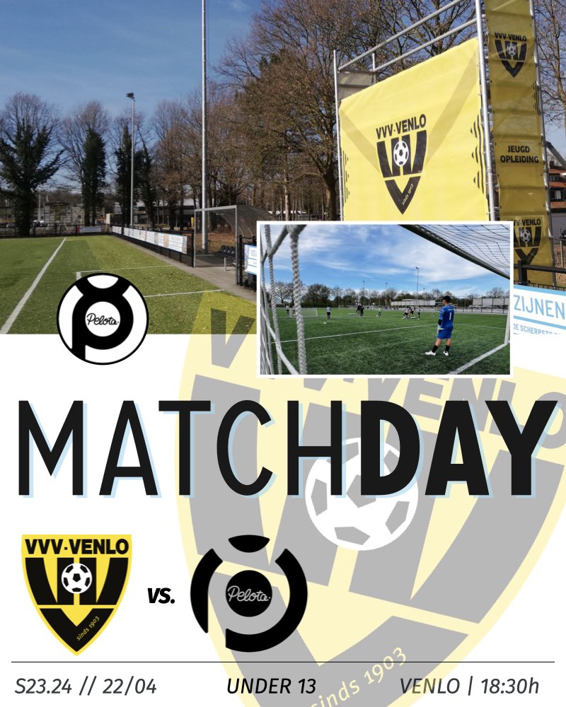 miIenko's tweet image. Onze O13 speelde een goede en leerzame wedstrijd tegen #VVVVenlo O13 🟡⚫️ Een sterke tegenstander die bovenaan staat in de op één na hoogste O13 competitie van Nederland. Na pas 3 trainingen zijn we trots op de @Pelota_Academy spelers die al goede weerstand gaven! (2-0)