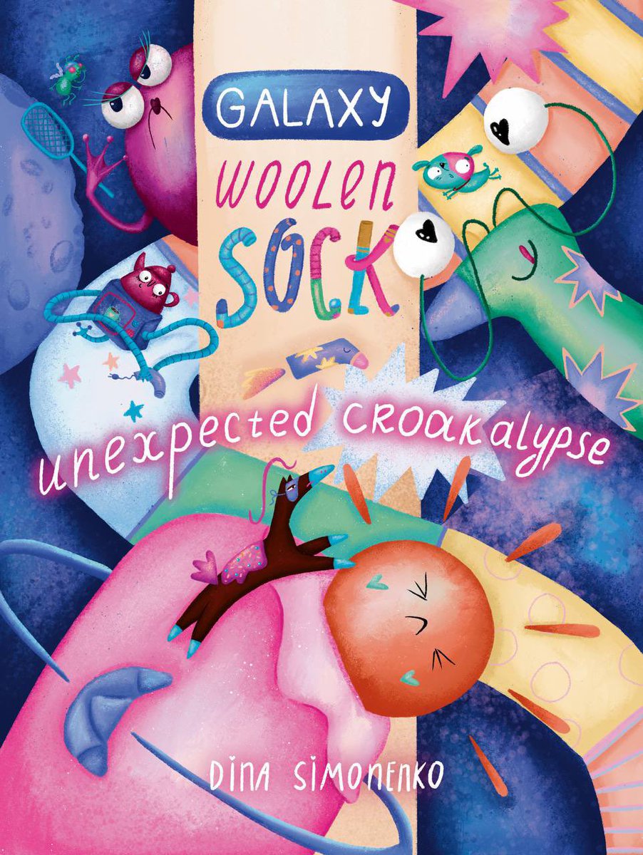 Gm🐳

I’m finishing the translation of my #book Galaxy Woolen Sock

Hopefully, in 2025, a Crazy chocolate horse, a butterflies sneezing Puppy and a robot Konstantin will touch children's hearts in many more languages
#kidlitart #writer #illustration #kidlit #authorillustrator