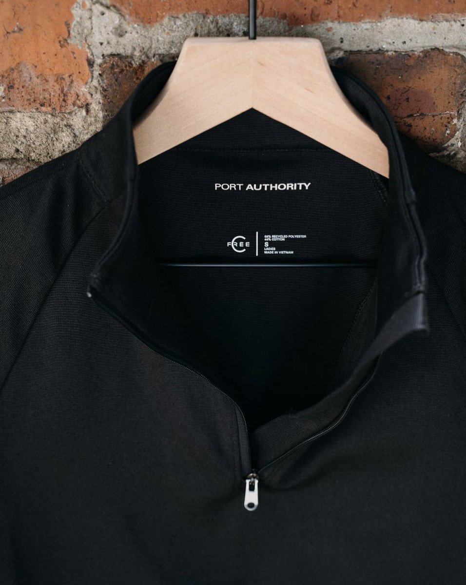 Created to be carbon neutral with an earth-first attitude, the C-FREE Port Authority quarter zips are easy-to-wear and layerable. They also boast superior stretch, snag-resistance, moisture-wicking and UV ray-resistant performance 🌎👕

Easily customize to include your branding!
