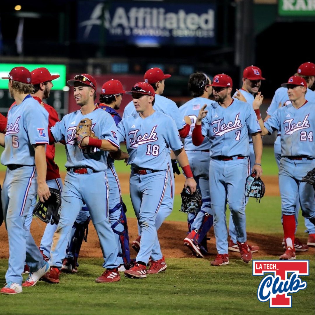 LATechChampRes's tweet photo. Are you a T-Club member planning to join us in Ruston this weekend for the Bulldogs vs. Sam Houston series? If so make sure you have checked your email to receive a discount on your tickets all weekend. For more information, please email TClub@LATechAlumni.org #TClubTuesday https://t.co/Yj23AqzZLk