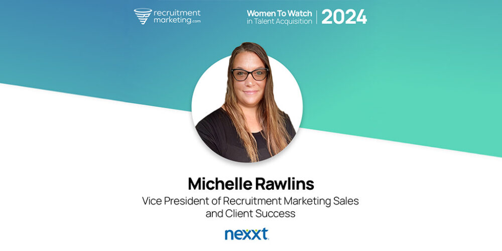 We are thrilled to share that Michelle Rawlins, VP of Sales & Client Success at Nexxt, has been recognized as a Woman to Watch in Talent Acquisition for 2024 on RecruitmentMarketing.com! employmentmetrix.com/2024/04/women-… 

#recruitmentmarketing
#talentacquisition
#hrtech
#nexxtlife