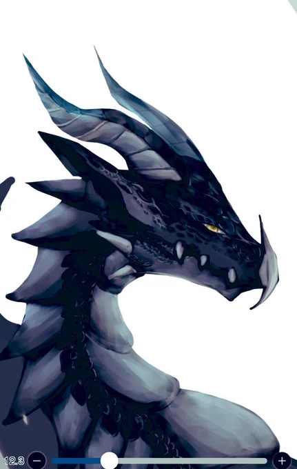 #ドラゴンの日えへドラゴン…初めてグリザイユなる技法使った時の謎絵しかないな…魔法少女かぐやちゃん 