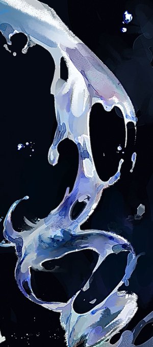 「blue theme bubble」 illustration images(Latest)