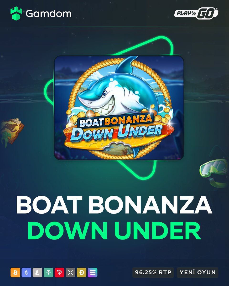 🚤 Yeni Oyun: Play'n GO'dan Boat Bonanza Down Under! 🚤

Bahsinizin 6000 katına kadar kazanç elde etme şansı için Boat Bonanza Down Under'da Avustralya'nın su altı harikalarını keşfedin. 🌊

Oyunun tadını çıkarmanız için ücretsiz çevirmeler veriyoruz!

-💚+🔁+ Bir Arkadaşını