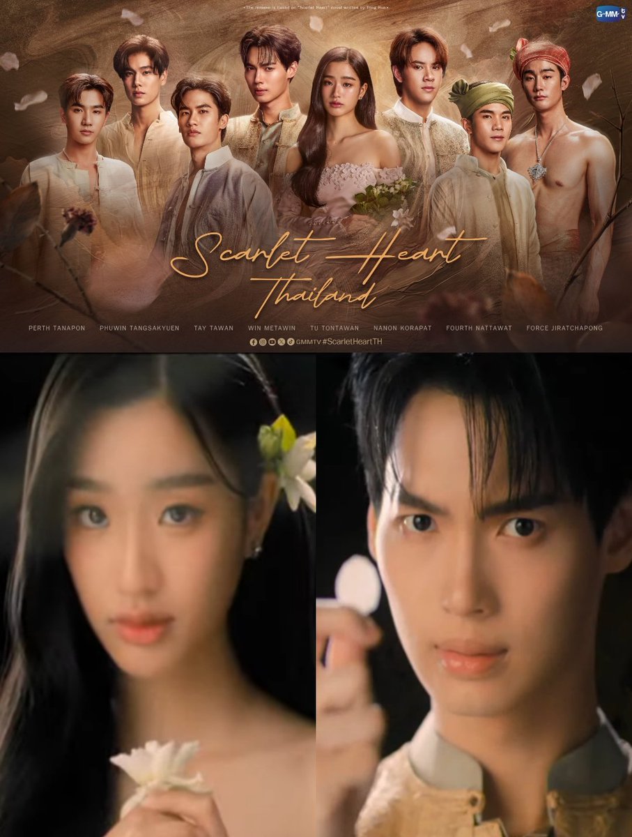 Hit Korean drama 'Moon Lovers: Scarlet Heart Ryeo' will have its Thai adaptation #ScarletHeartTH starring Win Metawin and Tu Tontawan!! 🤩🤍 #GMMTV2024PART2 #winmetawin #tontawan_t