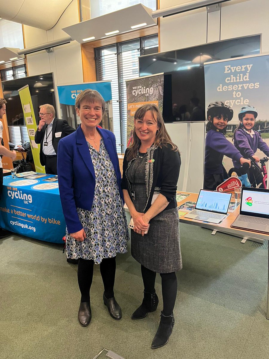 Inspiring day sharing the importance of @BikeabilityUK alongside leading changemakers. It is so important to have Govt backing to help us continue changing lives with #ActiveTravel. Special thanks @kimleadbeater, @SelaineSaxby & Trudy Harrison for your championing of Bikeability.