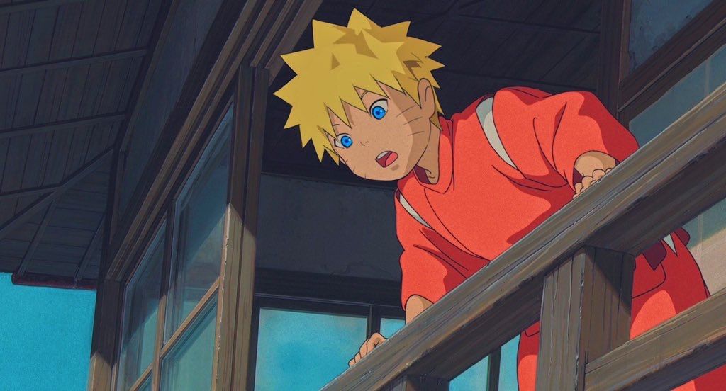 anime_'s tweet photo. Studio Ghibli x Naruto ✨ https://t.co/vUcbdB3jmS