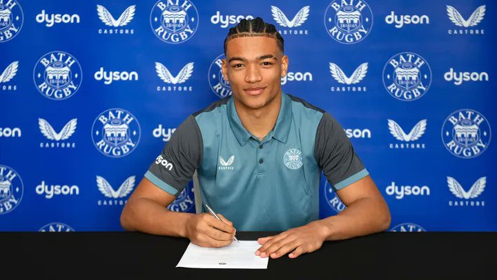 Bath have today confirmed the signing of Tyler Offiah. The imposing 17-year-old was coveted by Leicester, Gloucester, Sale and Wigan Warriors. But as revealed last week, he will join Bath in the summer and start a degree at Bath University in September.

bathrugby.com/content/class-…