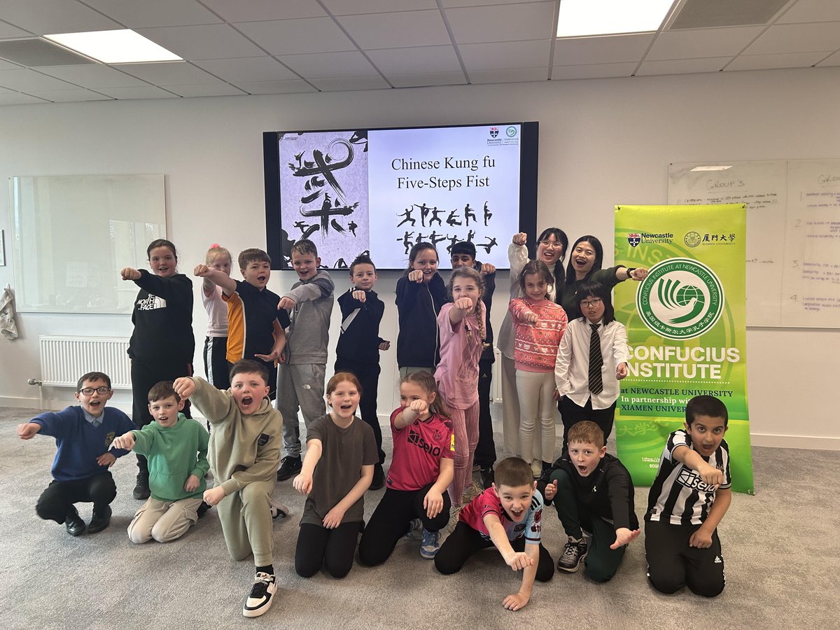 North East schools were immersed in Chinese language and culture at the inspirational 'Welcome to China' series of events with Confucius Institute at Newcastle University in March. Find out more: expressyourselfne.com/2024/04/23/chi…