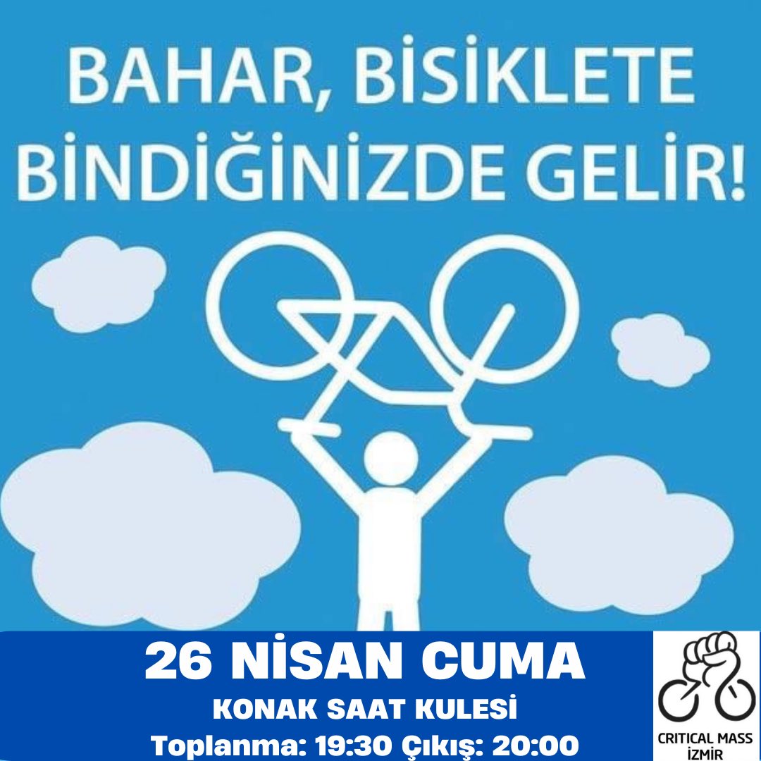 Critical Mass İzmir tweet media