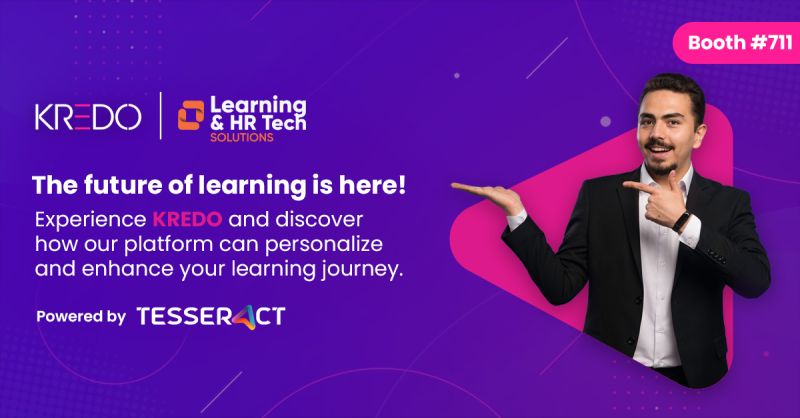 Experience the Future of Learning with KREDO at Learning and HR Tech Solutions 2024.

Join us at Booth #711 to see why KREDO is more than just a learning platform—it's a gateway to a smarter, more effective future.

#LHRCon #learningsolutions #orlando