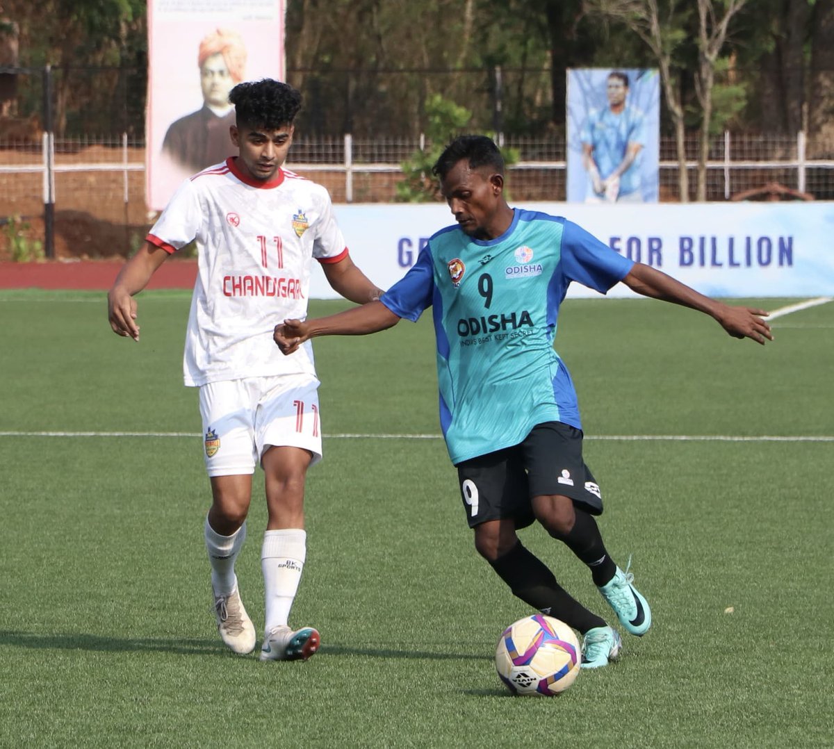 Anil Toppo and Chandramohan Purty lead Odisha to a 2-0 victory over Chandigarh in the Swami Vivekananda U20 Men’s NFC! 👏🔥

#IndianFootball ⚽️