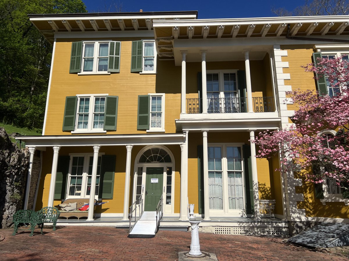 Enjoyed visiting the Hillforest Victorian House Museum and receiving a tour from Director Cliff Thies. This home is one of the only remaining works of Architect Isaiah Rogers. It was built in Aurora during the mid-1800s by the Gaff family who also owned a brewery and many other