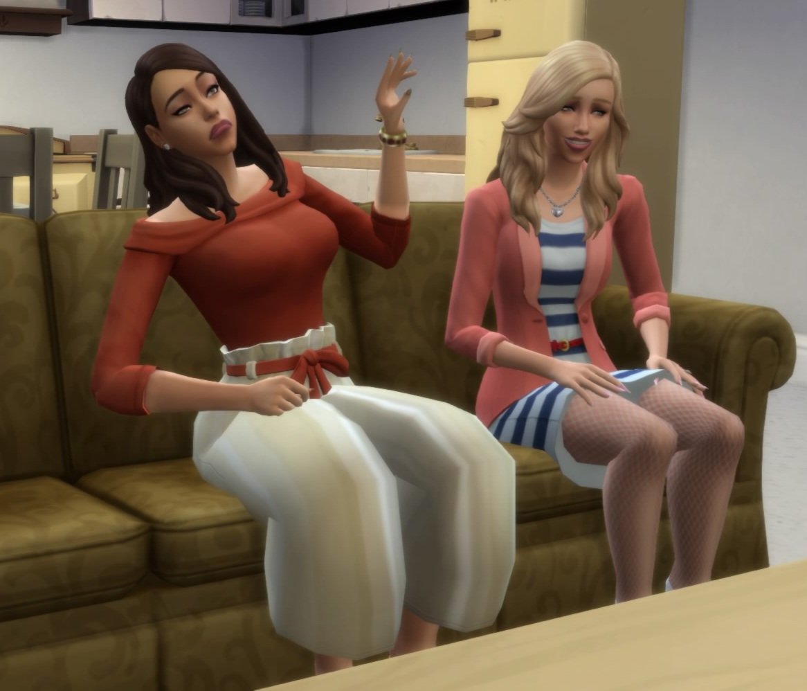 Blah blah blah, you could have called, texted, hell you could have even hit me up on simstagram. But you didn't. I know, and I'm sorry. Yeah, sorry for being a shitty friend. Yes, yes, I was a shitty friend. How can I make it up to you after all this time? I don't know.