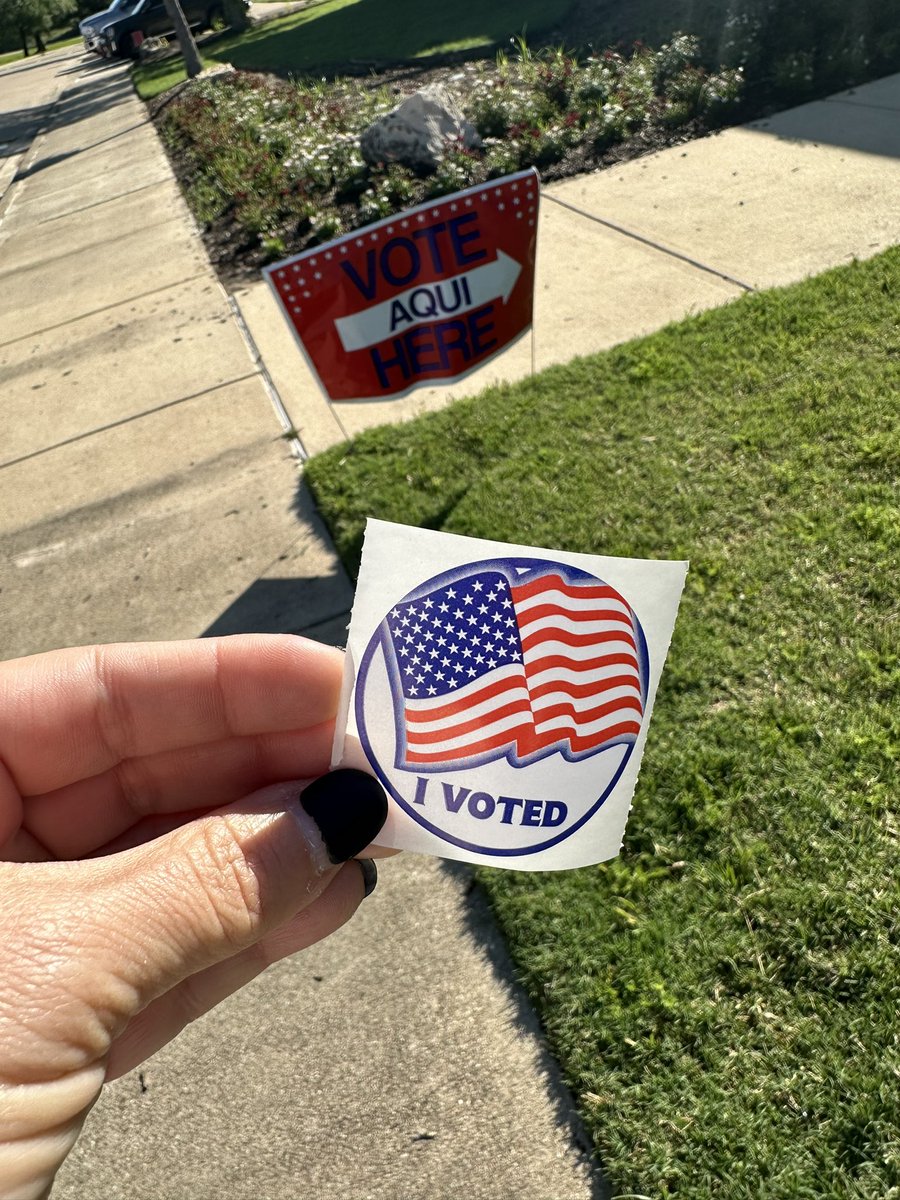 Get out and vote! Went yesterday with no line or wait!! This bond package needs to pass.