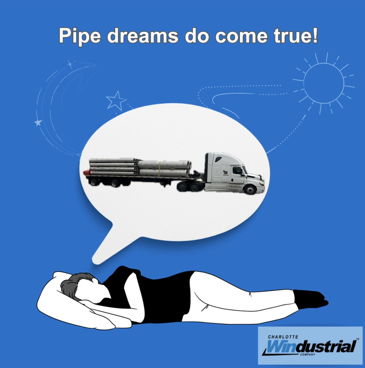 With our PVF (Pipe, Valves, Fittings) expertise, we'll turn your pipe dreams into reality.

Have any questions? Give us a call today or visit our website.
📲: 855-946-7473

#charlottewindustrial #charlottenc #stainlesssteel #pipefitting #stainlesssteelpipe #trucks