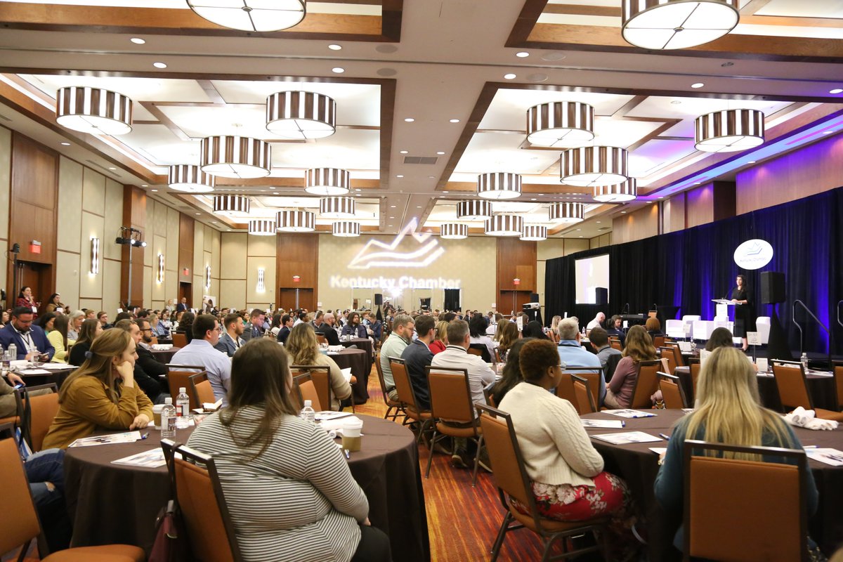 Today is the Kentucky Chamber’s Inaugural Young Professionals Summit! Chamber Senior Vice President of Communications <a href="/JacquelinePitts/">Jacqueline Pitts</a> welcomes over 250 leaders from across the state for a day of networking, professional development, and naming the Young Professional of the Year!
