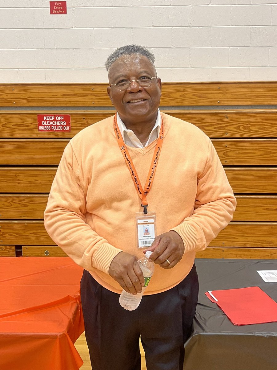 Over 1000 students are due to pass through 36 different careers today!  A huge thank you to our College and Career Professional Mr. James Davis! #WeAreUT