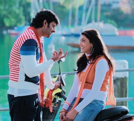 _darrkknight's tweet photo. #14YearsOfDarling my forever comfort film n fav lovestory #prabhas #KajalAggarwal ๐ฉท๐ https://t.co/aCVI14C0I8