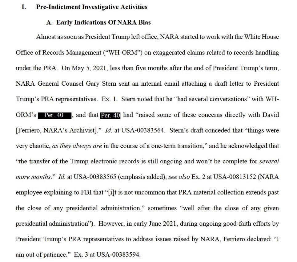 @krassenstein They weren't 'released by the FBI?!' Judge Canon FORCED Biden's corrupt FBI to UNREDACT materials they'd tried to HIDE and it PROVES Biden colluded with fascist Jack Smith! Receipts below: Before and after: