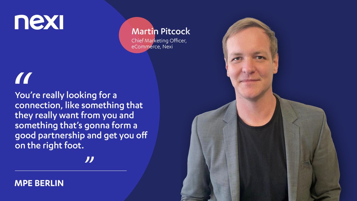 At Nexi we really believe in the importance of a real connection between us and our partners, and this was impeccably explained by our Martin Pitcock, Chief Marketing Officer, eCommerce, Nexi. Watch the full video here: ffnews.com/fintech-tv/eve… #WeAreNexi