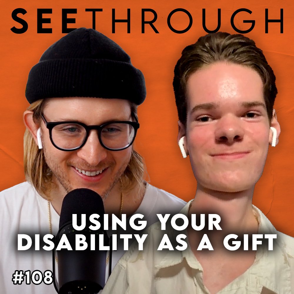 seethroughlance's tweet photo. Episode 108 | Jamey Carrington (Motivational Content Creator)

Listen + Watch: https://t.co/70gOhiEcJq

Jamey opens up about living with spinal muscular atrophy, high school drama, dating as a #disabled teen, his faith in God, his dark sense of humor, Andrew Tate, and much more! https://t.co/MeyeRGQIpF