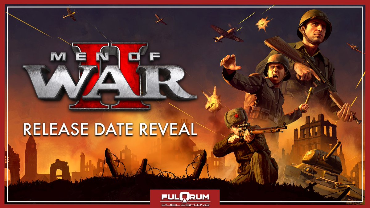 FulqrumPub's tweet photo. Attention, commanders! The wait is almost over! 

Save the date: May 15, 2024. Get ready for the epic release of Men of War II!

🎬  https://t.co/CZI70dSpAD

#MenOfWarII | #ReleaseDate | #MenOfWar https://t.co/h6vi9MEzfq