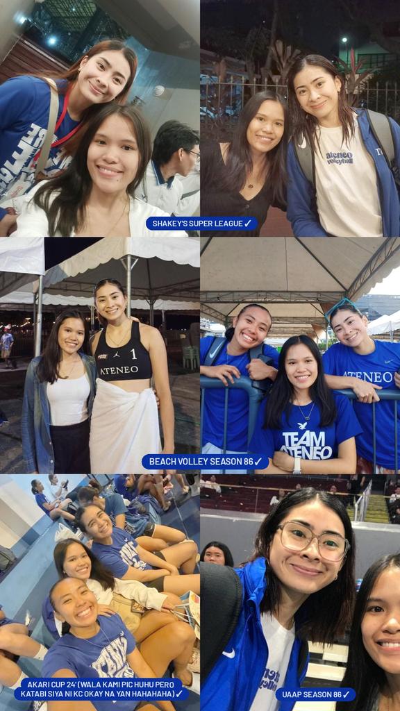 Bukas na ba talaga last game mo? 😭

from SSL to beach volley to akari cup to UAAP Season 86! Advance thank you for the one big fight kapitana roma!! 🥹💙