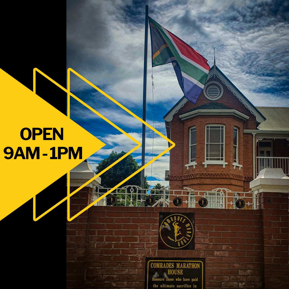 The Comrades Marathon Museum will be open on a Saturday! So, save the date and pop in on the 18th of May, which is also International Museum Day, and come and say hello! We will be open between 9am and 1pm! #ComradesMuseum #Museum #TheUltimateHumanRace