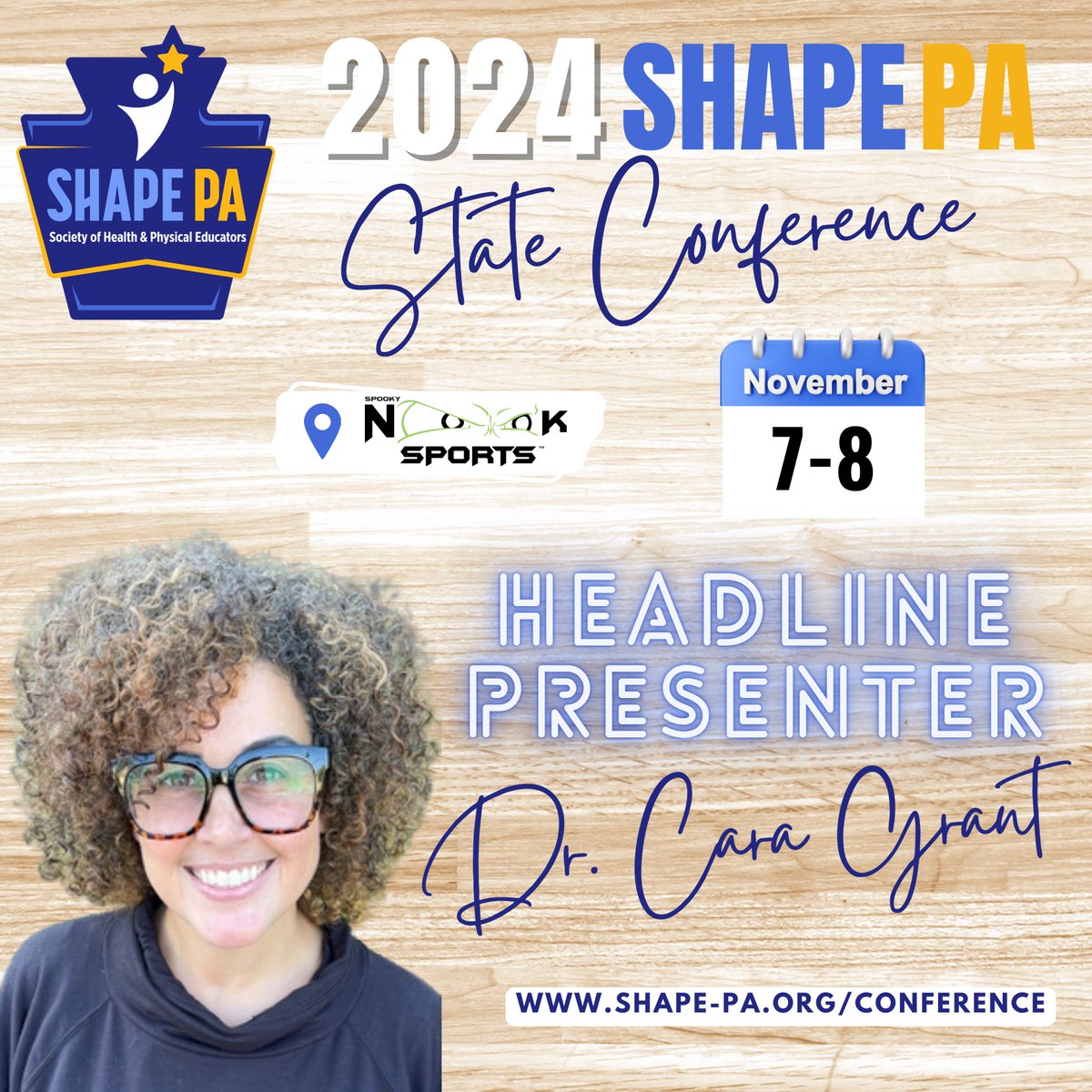 ⭐️Announcing Headliner #2!⭐️ Meet @CaraGrant11, Pres of @SHAPE_America & PreK-12 supervisor for adapted phys. ed., health, & phys. ed. in Montgomery County Public Schools. With a wealth of experience, she's shaping the future of APE, Health, and PE. Learn from Dr. Grant Nov 7-8.