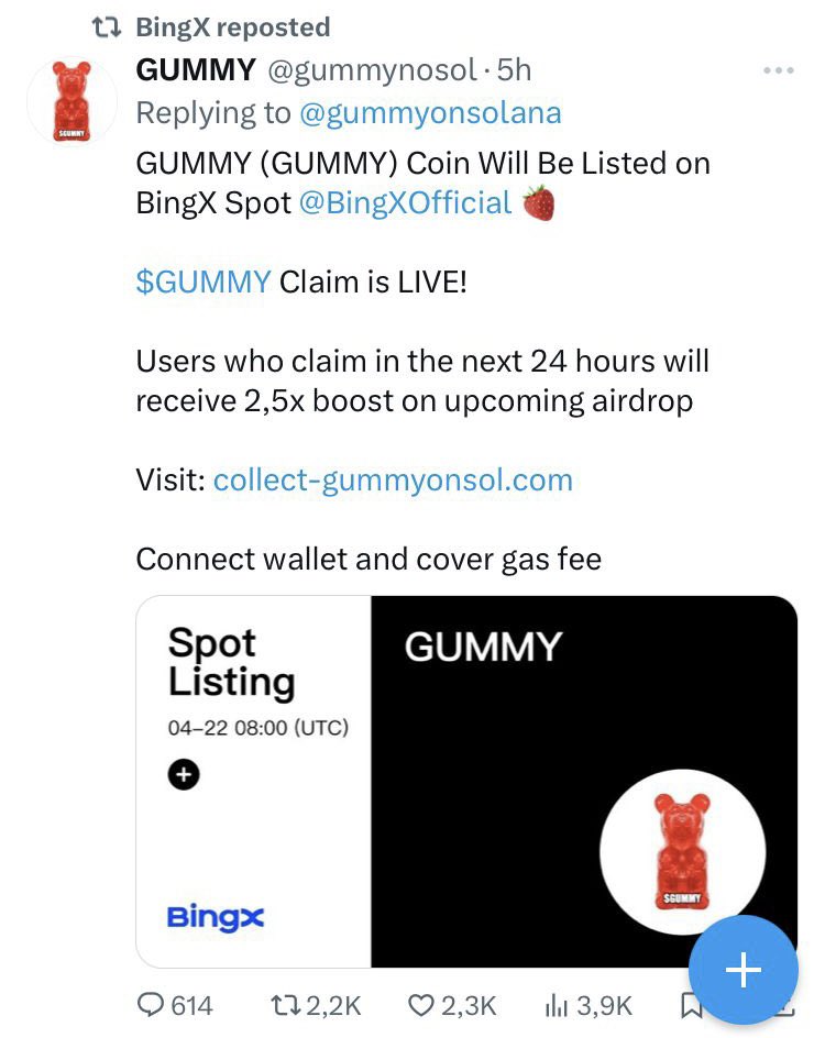 GUMMY tweet media