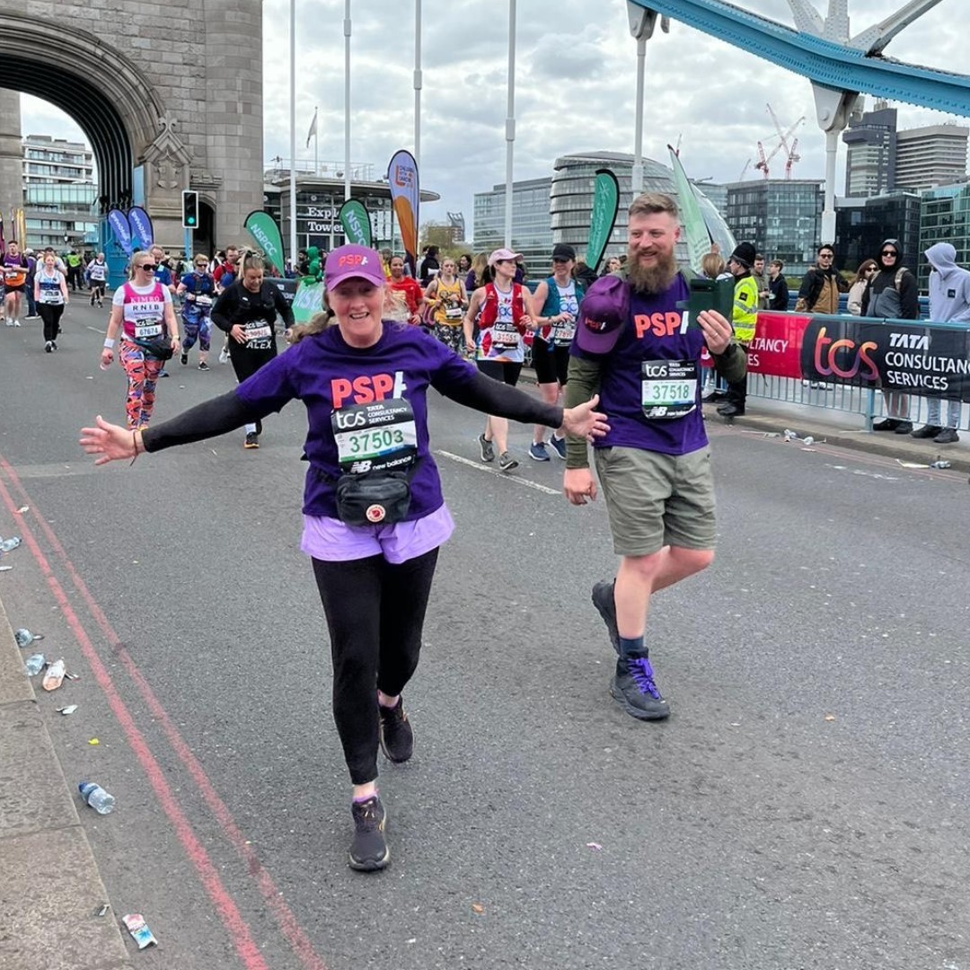A big thank you goes out to @RaynorWinn and Moth. The couple walked 120miles along the Thames Path to raise awareness of PSP & CBD. Raynor then completed the London Marathon with her son. Together they have raised an amazing £12,000 for PSPA. justgiving.com/page/moth-and-…