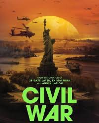 Civil War: Directed by Alex Garland. With Nick Offerman, Kirsten Dunst, Wagner Moura, Jefferson White. A journey ترند الشهر قوي قوي انصحكم فيييه😍❤️‍🔥