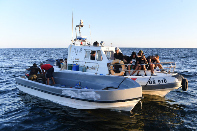 JUST IN: Tunisian coast guard retrieves bodies of 19 migrants who were trying to reach the Italian island of Lampedusa; The latest incident took the number of migrant deaths off the Tunisian coast to nearly 200 in first four months of this year.