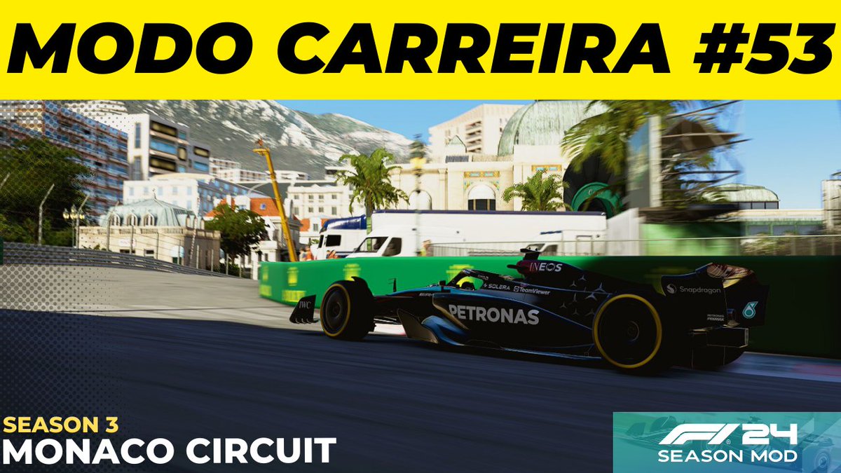 #MonacoGP #MonteCarlo #MercedesAMGF1 #MercedesW15 #F1 #Formula1 #ModoCarreiraF1 #F123 #f124mod youtu.be/aL4xc_JjqXI