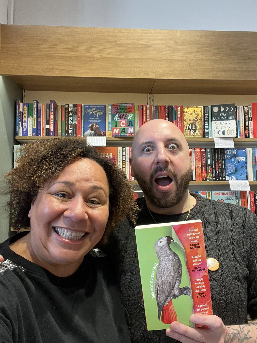 #ThisMotherlessLand proof drop in Bristol (where I was made) and the chance for a jaw with the amazing and adorable @DMan1504 @WstonesClifton