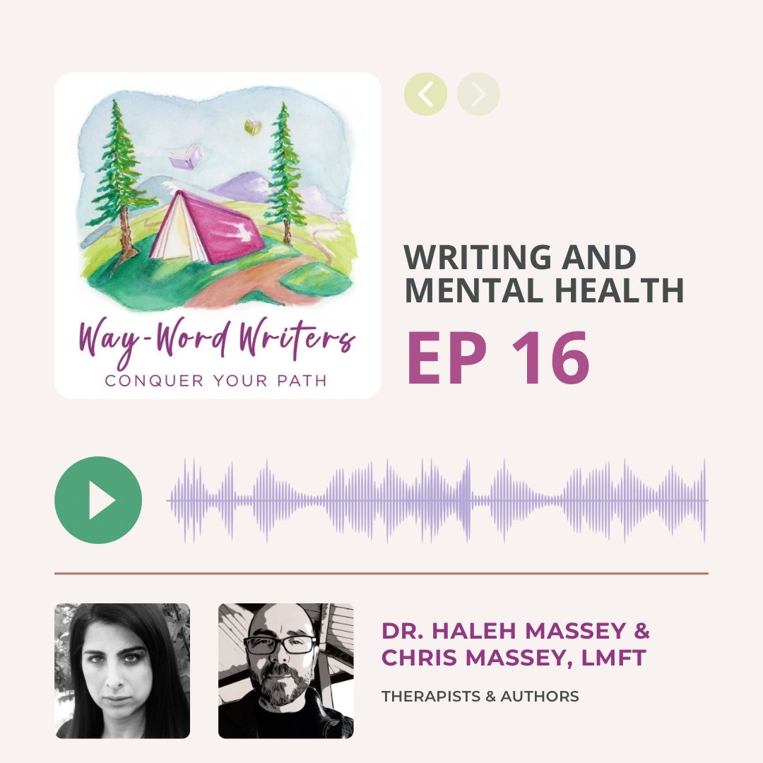 🎙️LISTEN NOW🎙️ Episode 15 - Writing and Mental Health with Therapists @askdrwoodchuck and @WilliamDeNoyer .

share.descript.com/view/joloR7JJx…

#waywordwriters #conqueryourpath #writingcommunity #writerslife #writingnewsletter #mentalhealthawareness #amwriting #writingtips