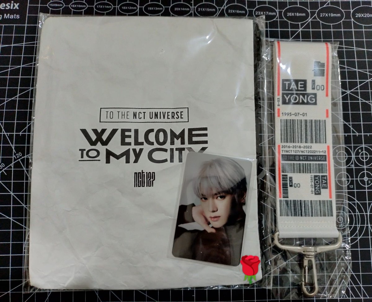 WTS - WANT TO SELL
NCT Taeyong WTMC/Welcome To My City set

360k (shopee video) 
Dom kab. Bogor 

Shopee Video : id.shp.ee/l4r15ig?smtt=0…

tag; #wtsnct #wts #nct #nct127 #taeyong