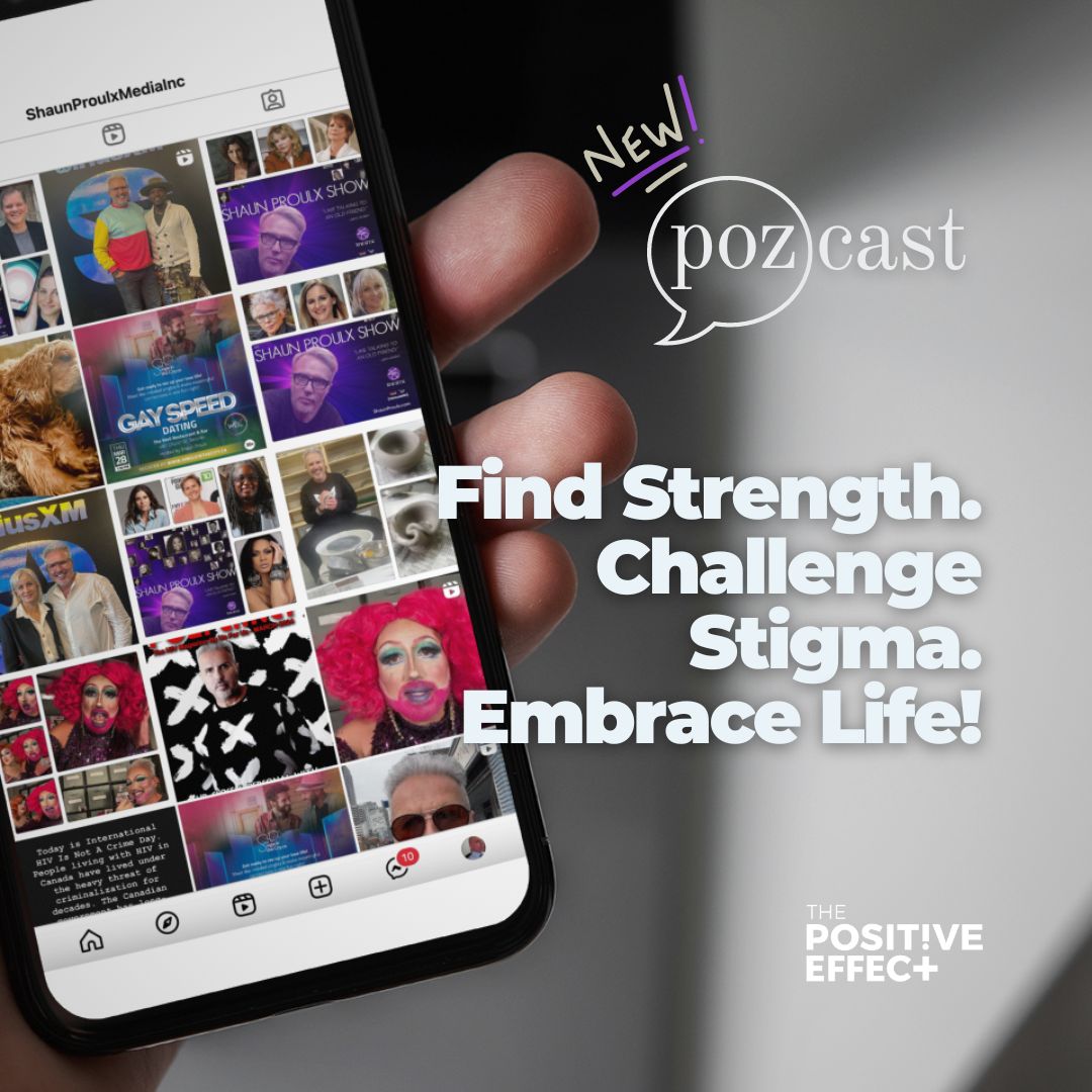 The Positive Effect (@_positiveeffect) on Twitter photo Unleash the power within 💥 '<a href="/ShaunProulx/">Shaun Proulx</a>: Get tested, f#@k stigma and meditate!' hosted by James Watson, is your new must-listen. Tap into the strength of individuals of people who live with #HIV. Listen to the latest #Pozcast episode ➡️ loom.ly/MfbZkT8 Unleash the power within 💥 '<a href="/ShaunProulx/">Shaun Proulx</a>: Get tested, f#@k stigma and meditate!' hosted by James Watson, is your new must-listen. Tap into the strength of individuals of people who live with #HIV. Listen to the latest #Pozcast episode ➡️ loom.ly/MfbZkT8