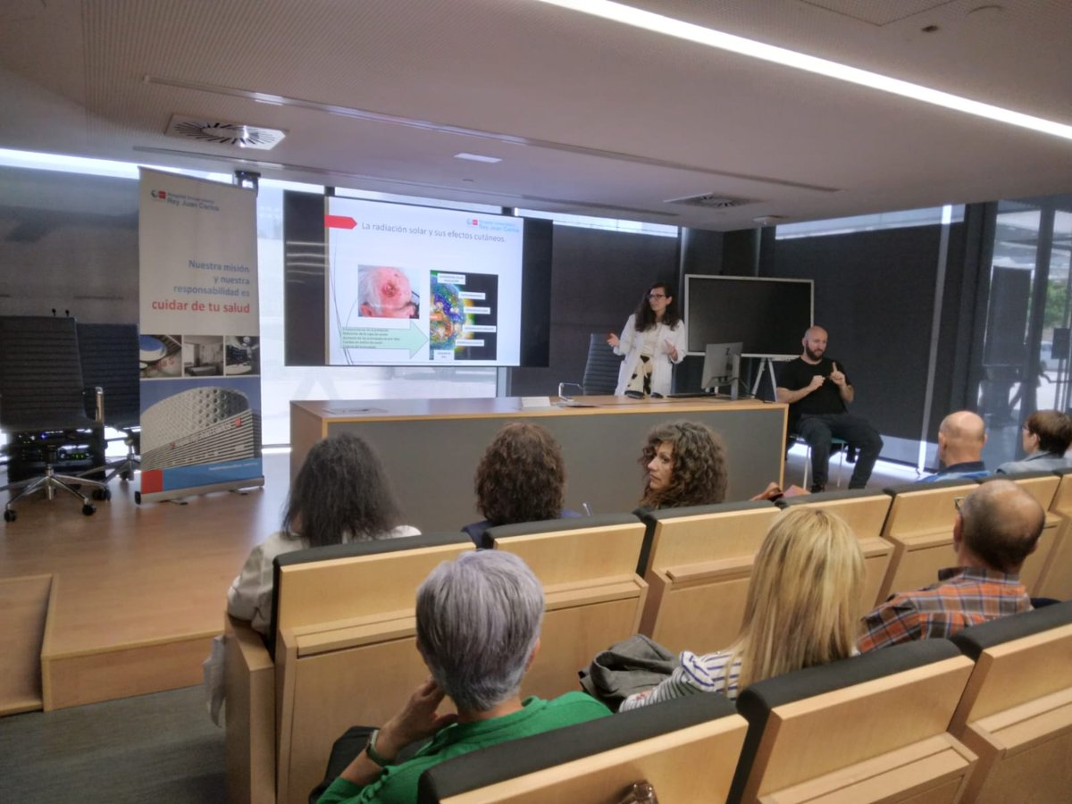 El taller “Los efectos nocivos de la radiación solar y cómo prevenirlos”, impartido ayer en el marco de nuestra colaboración en la Semana de la Salud de Móstoles, fue todo un éxito. ¡Gracias a todos los asistentes!